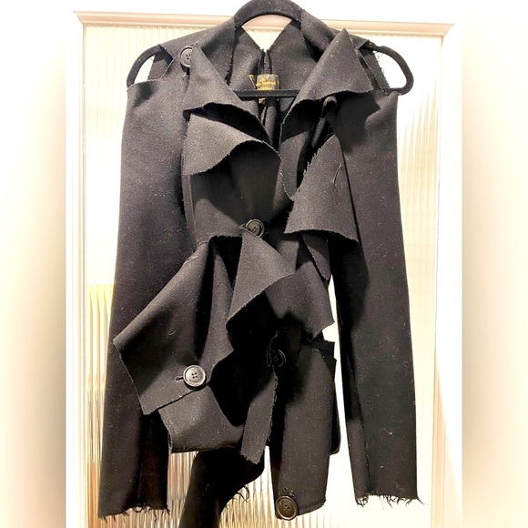 VIVIENNE WESTWOOD ANGLOMANIA Deconstructed Blazer - Picture 3 of 10